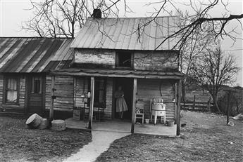 WALKER EVANS (1903-1975) Group of 4 unpublished photographs from the Fortune magazine story People and Places in Trouble.